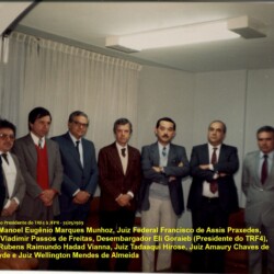 31-05-1989 - visita Presidente TRF4 à SJPR