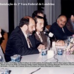 Desembargador Federal Gilson Dipp, Presidente do TRF4, discursa