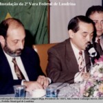 Juiz Federal Tadaaqui Hirose discursa