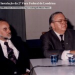 Instalação da 2ª Vara Federal de Londrina, autoridades à mesa